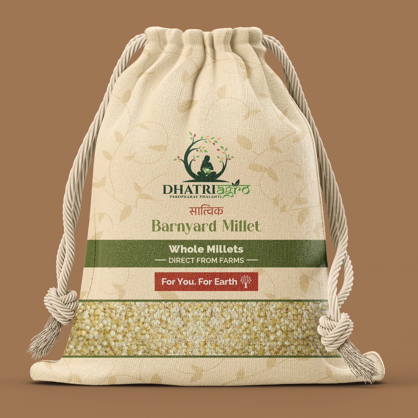 Unpolished Barnyard Millet, 1 Kg | Organic Sanwa/Samvat ke Chawal | Farm Fresh | Gluten Free | Low GI | Natural | Chemical Free