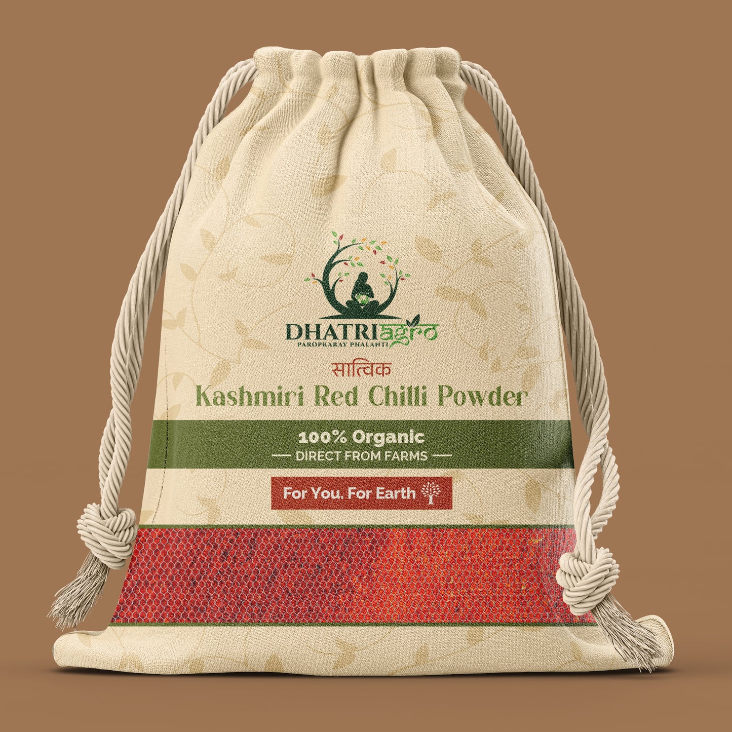 Handpounded Kashmiri Red Chilli Powder, 1 Kg | Organic Kashmiri Lal Mirch Powder | Farm Fresh | Low GI | Gluten Free | Aromatic | Chemical Free