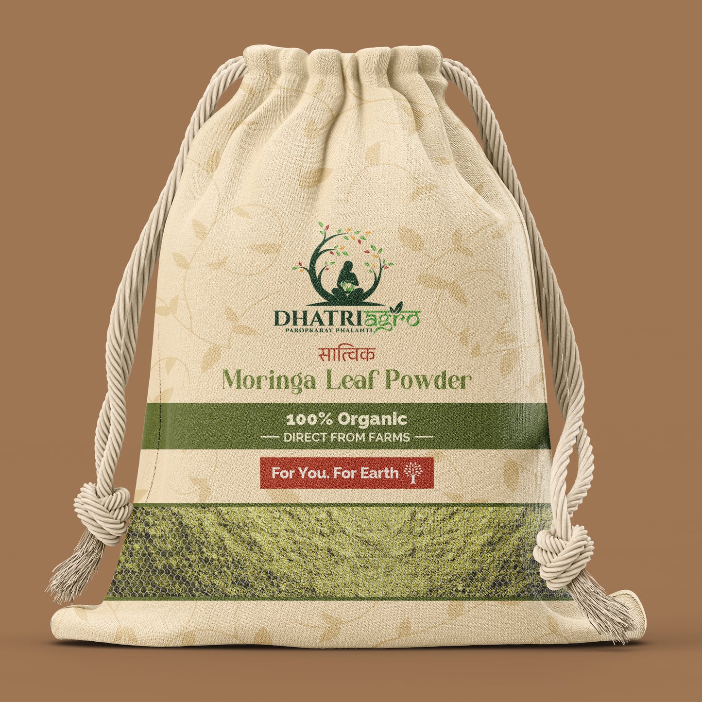 Stoneground Moringa Leaf Powder, 1 Kg | Organic Drumstick | Farm Fresh | Gluten Free | Vegan | Flavorful | Chemical Free