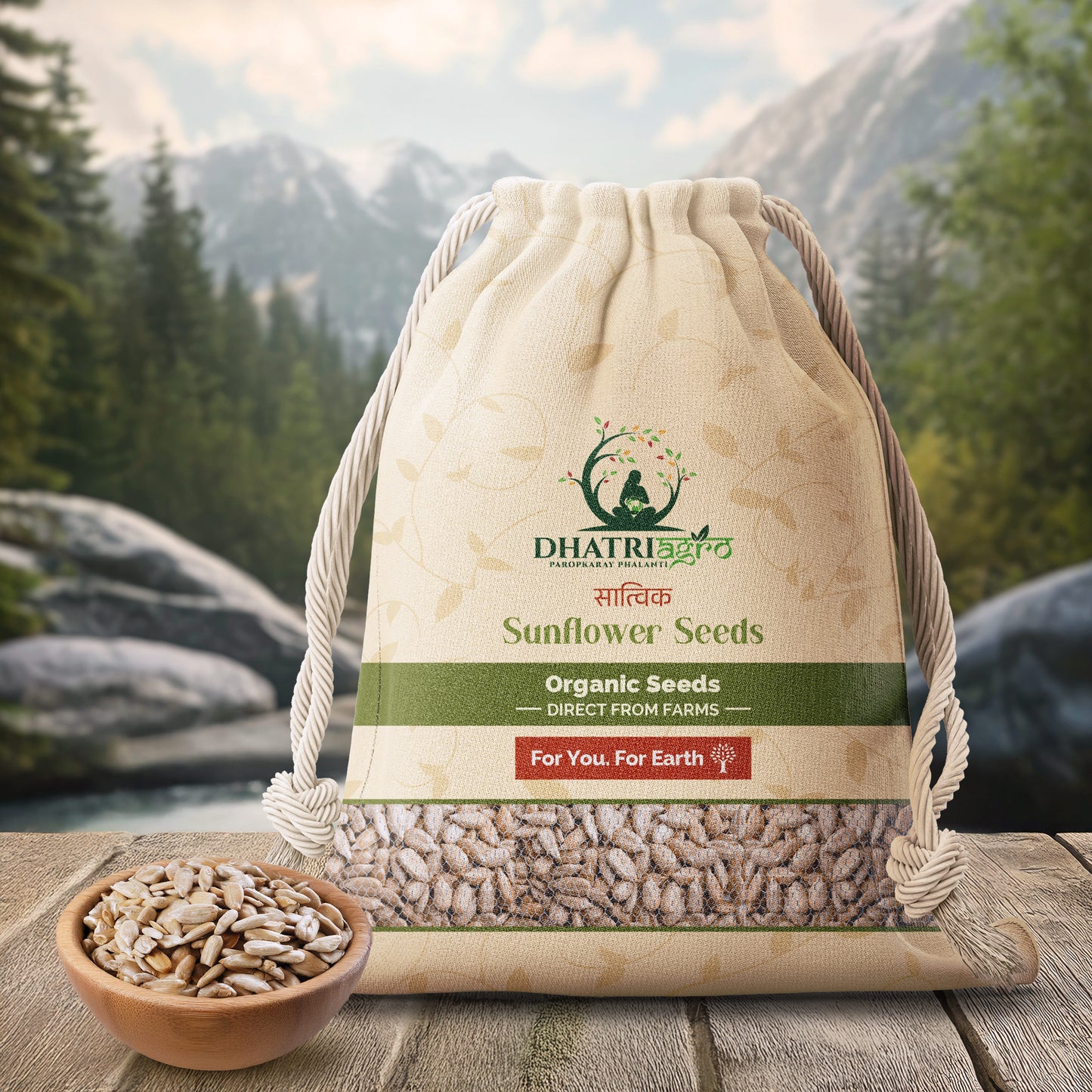 Organic Sunflower Seeds, 1 Kg | Suryamukhi Seeds | Nutrient-Rich | 100% Natural | No Preservatives | Versatile Kitchen Essential | Hygienic Packaging | Farm-Sourced
