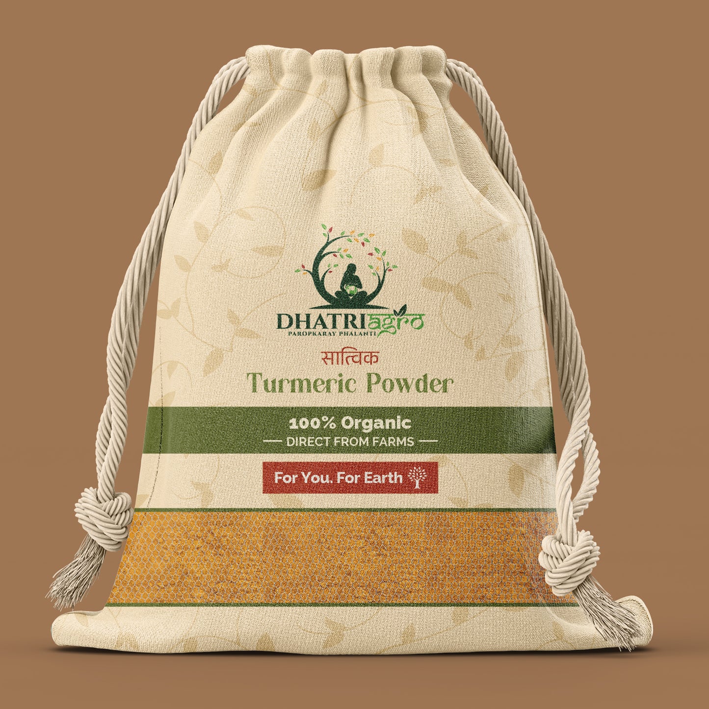 Handpounded Turmeric Powder, 1 Kg | Organic Haldi Powder | Farm Fresh | Gluten Free | Fiber Rich | Aromatic | Chemical Free