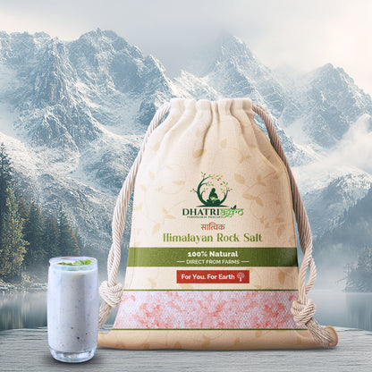 Himalayan Rock Salt (White Powder), 1 Kg | Organic Sendha Namak | Farm Fresh | Gluten Free | Low GI | Natural | Chemical Free