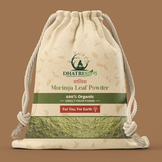 Stoneground Moringa Leaf Powder, 1 Kg | Organic Drumstick | Farm Fresh | Gluten Free | Vegan | Flavorful | Chemical Free