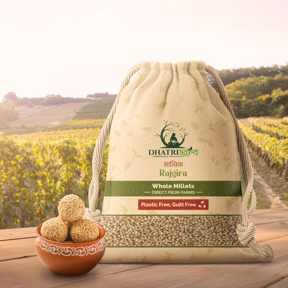 Unpolished Amaranth Seed, 1 kg | Organic Rajgira | Farm Fresh | Low GI | Gluten Free | Natural | Pesticide Free