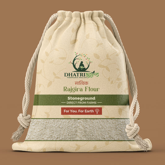 Stoneground Amaranth Flour, 1 Kg | Organic Rajgira Millet Flour | Farm Fresh | Gluten Free | Vegan | Chemical Free