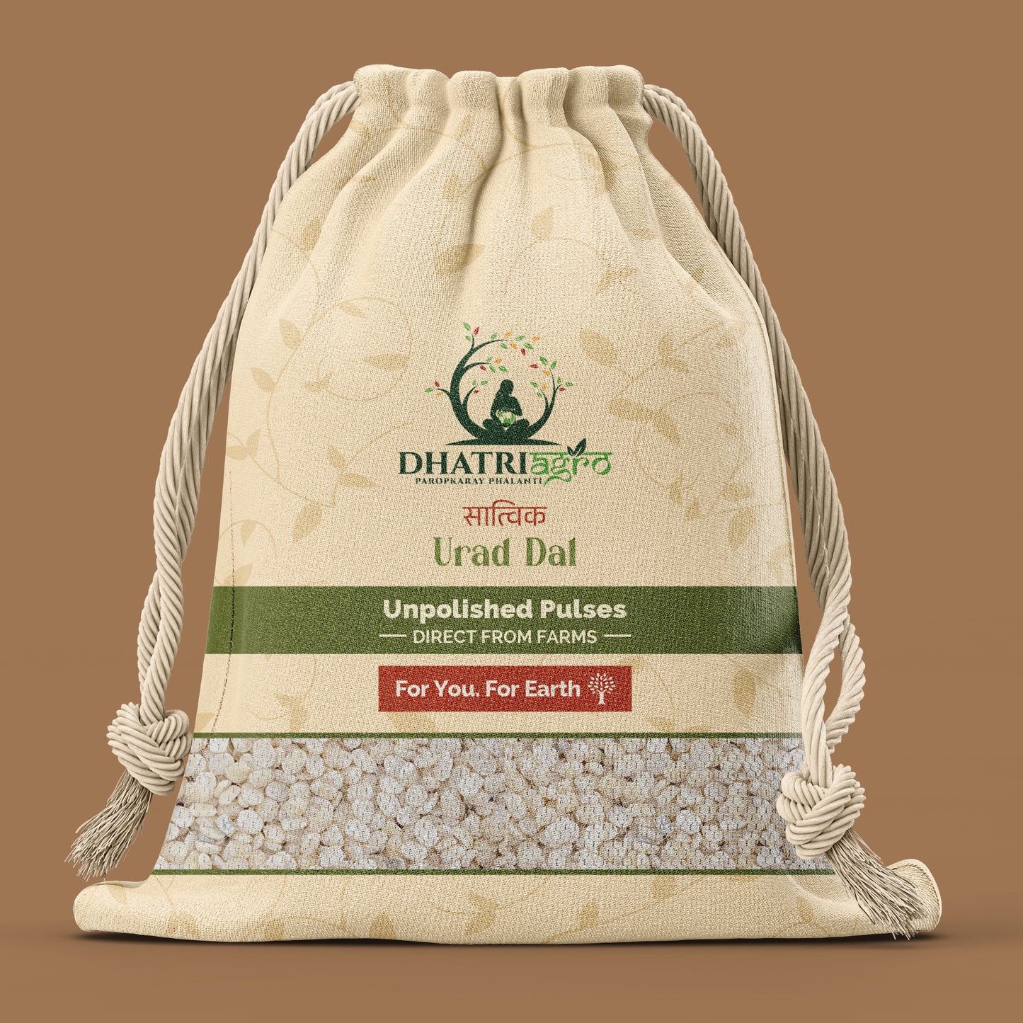 Unpolished Urad Dal, 1 Kg | Organic White Urad Split | Farm Fresh | Fibre Rich | Low GI | Latur Pulses | Chemical Free